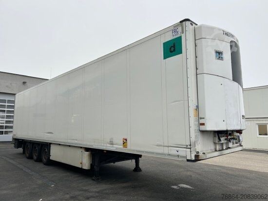 Tieflader-Sattelauflieger SCHMITZ SCB S3B KüHLAUFLIEGER, TK SLXE 400, BLUMENBREITE