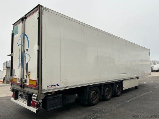 Tieflader-Sattelauflieger SCHMITZ SCB S3B KüHLAUFLIEGER, TK SLXE 400, BLUMENBREITE