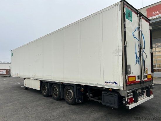 Tieflader-Sattelauflieger SCHMITZ SCB S3B KüHLAUFLIEGER, TK SLXE 400, BLUMENBREITE