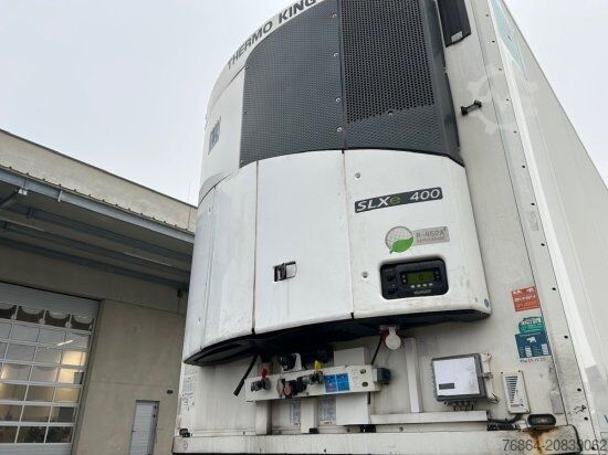 Tieflader-Sattelauflieger SCHMITZ SCB S3B KüHLAUFLIEGER, TK SLXE 400, BLUMENBREITE