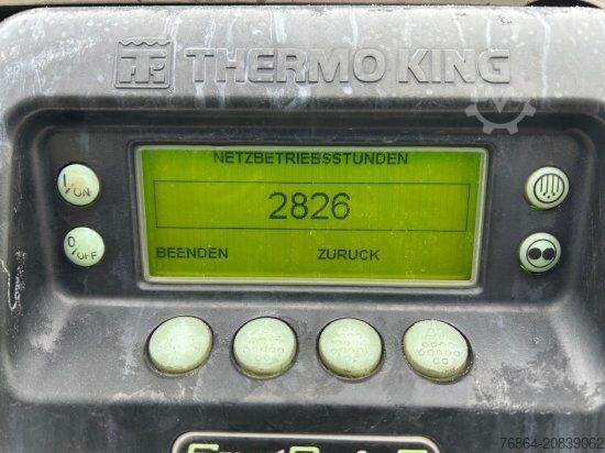 Tieflader-Sattelauflieger SCHMITZ SCB S3B KüHLAUFLIEGER, TK SLXE 400, BLUMENBREITE