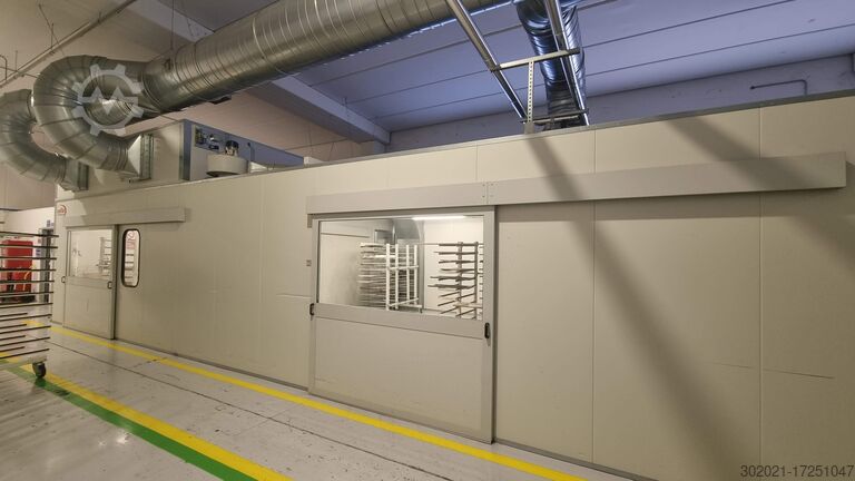 Water Curtain Pressurized Booth Cefla CV 50