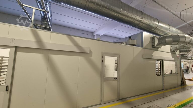 Water Curtain Pressurized Booth Cefla CV 50