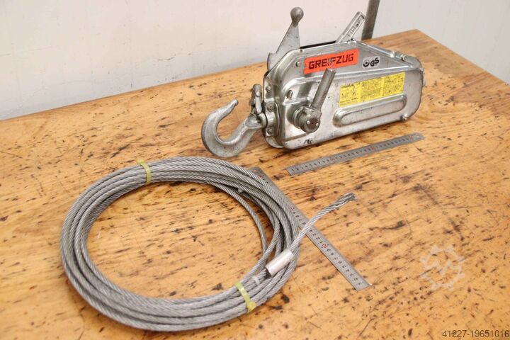 Multi-purpose hoist 800 kg Greifzug TU 8