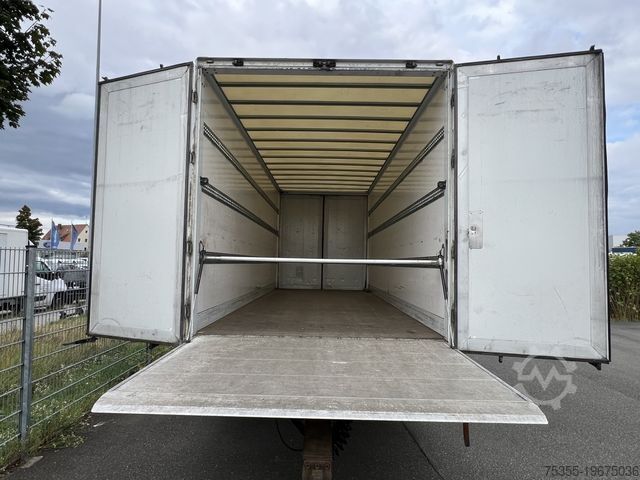 Box trailer Saxas AKD 71-5-DZ Tandem 7,1m Koffer Durchladen