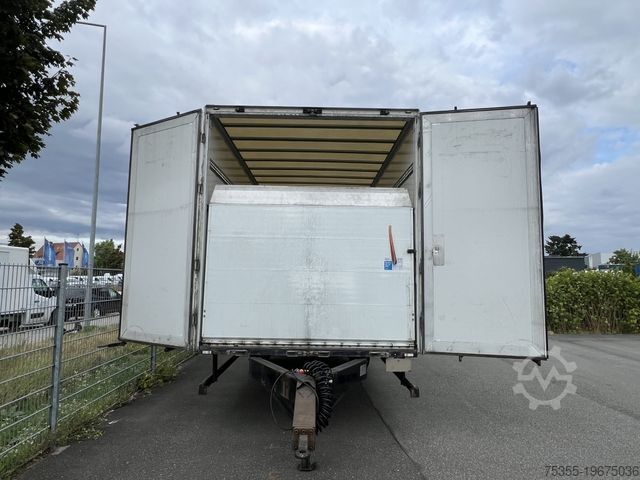 Box trailer Saxas AKD 71-5-DZ Tandem 7,1m Koffer Durchladen