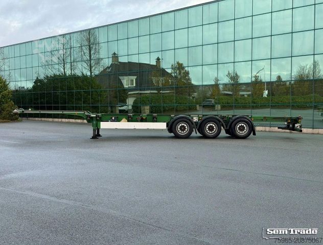 Auflieger-Wechselfahrgestell KÖGEL S24-2 BACK SLIDER LIFT AXLE DISC BRAKES 3 PIECES