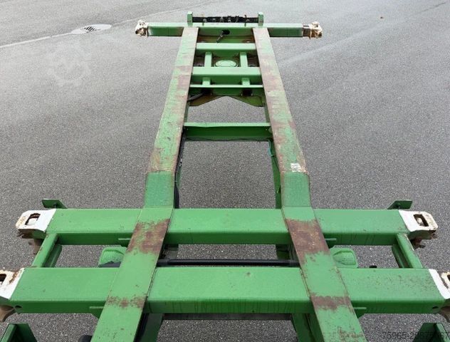 Auflieger-Wechselfahrgestell KÖGEL S24-2 BACK SLIDER LIFT AXLE DISC BRAKES 3 PIECES