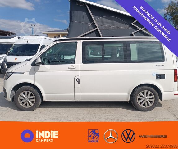 Campervan Volkswagen California Coast 2022 | Cambio automatico | Tetto a soffietto