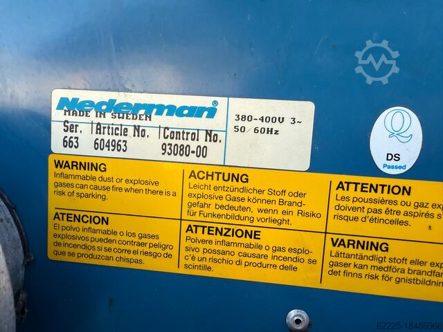 Mobile welding fume extractor Nederman Filterbox 663