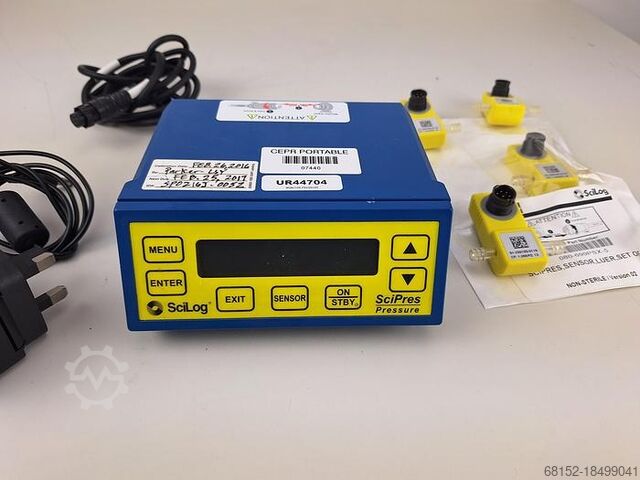 Pressure Monitor with Pressure Sensors Parker SciLog SciPres