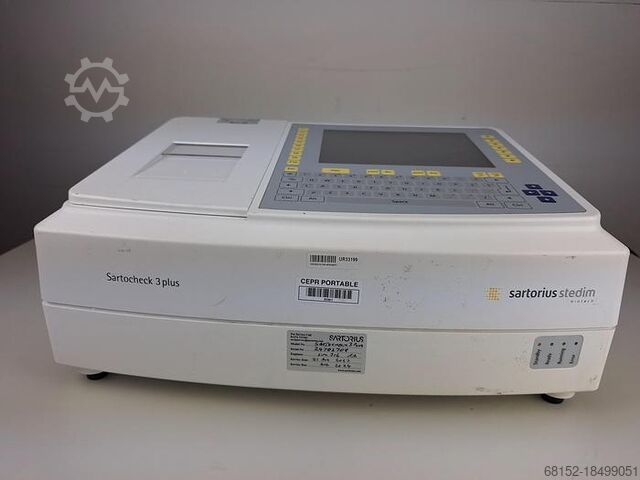 Filter Integrity Tester Sartorius Sartocheck 3 Plus
