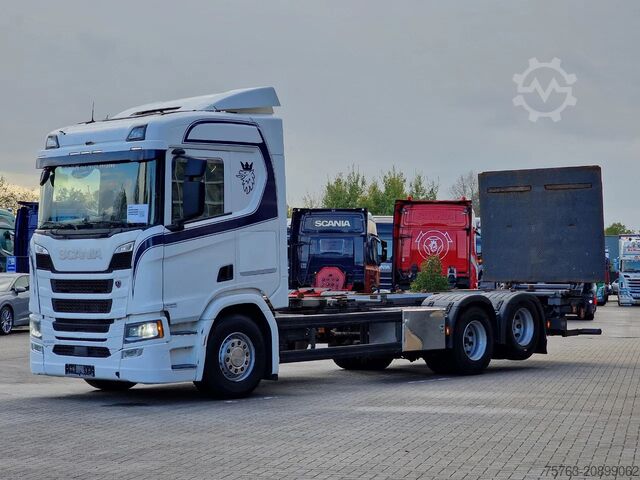 Fahrgestell mit Fahrerhaus Scania R500 NGS 6x2 - Chassis - 4.95 WB - Loadlift - R...
