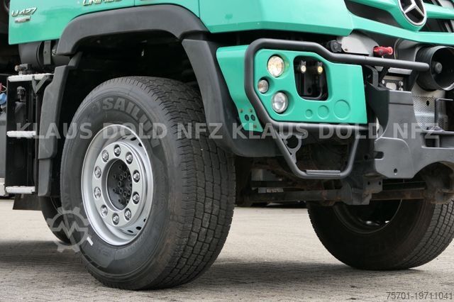 Three-sided tipper truck MERCEDES-BENZ Unimog U427 3-Seitenkipper 4x4 Kamera Euro 6
