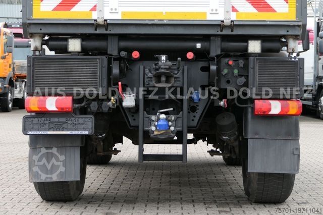 Three-sided tipper truck MERCEDES-BENZ Unimog U427 3-Seitenkipper 4x4 Kamera Euro 6