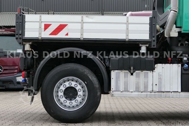 Three-sided tipper truck MERCEDES-BENZ Unimog U427 3-Seitenkipper 4x4 Kamera Euro 6