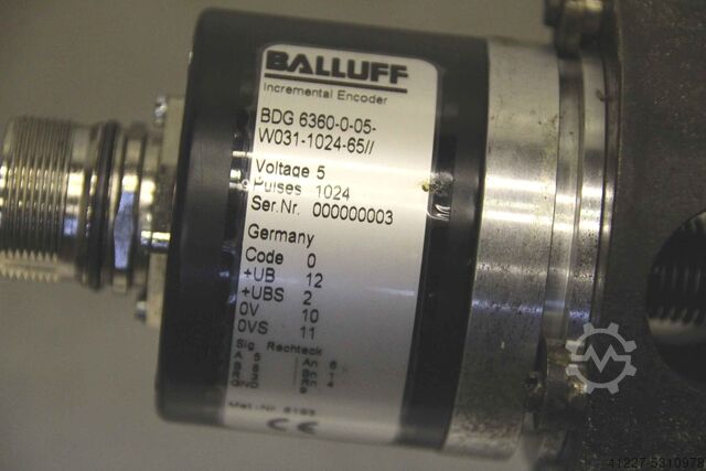 Rotary encoder with attachment Balluff Kern BDG 6360-0-05-W031-1024-65 //