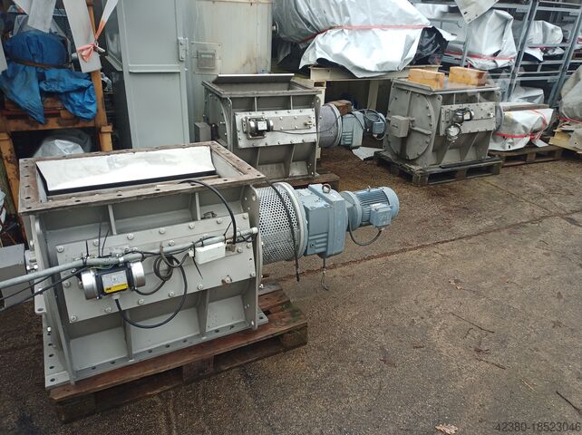 Stainless steel rotary valve Kreisel ADG 630x800-11 LUG