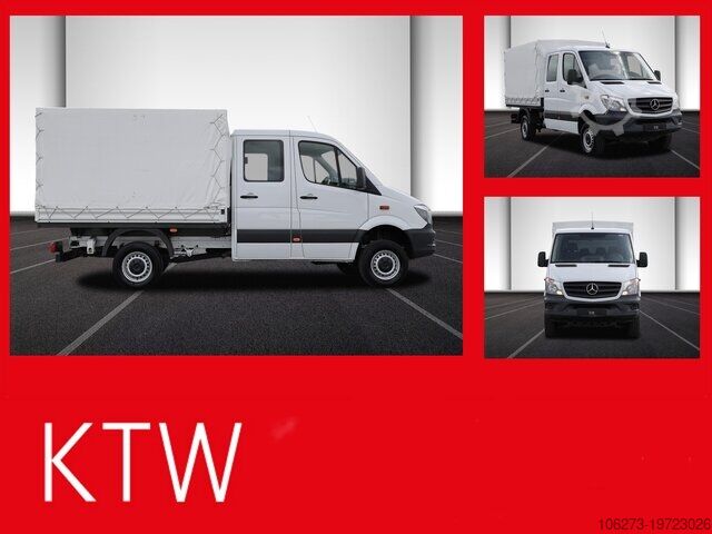 Pritschenwagen Mercedes-Benz Sprinter 316CDI DOKA,Allrad,Klima,Standhzg.