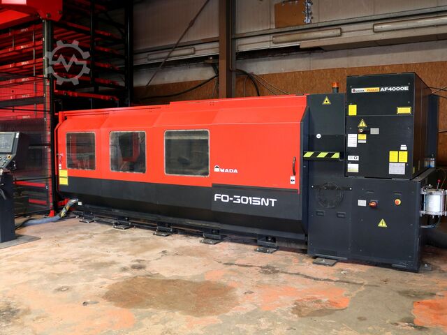 Laser cutting machine Amada FO-3015NT + Paternoster