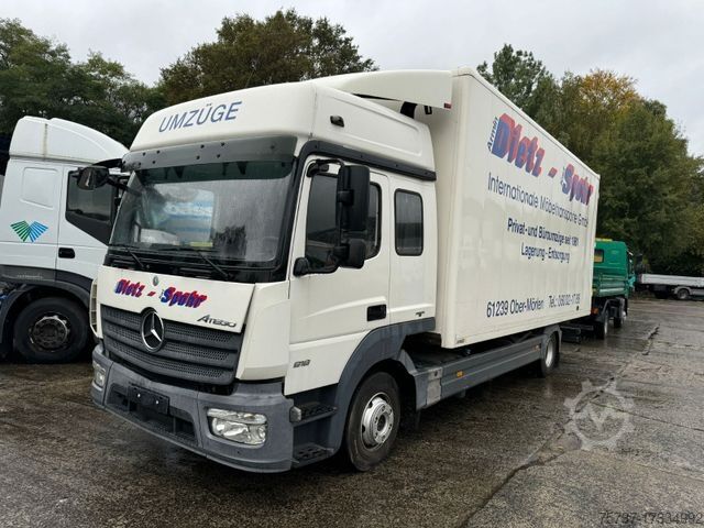 Box truck MERCEDES-BENZ 918 L Motorschaden