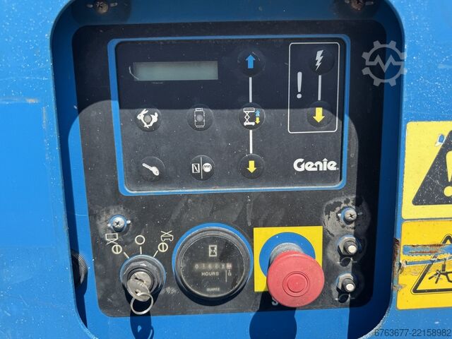 Genie GS 2669 RT Hebebühne / Arbeitsbühne / Scherenbühne 10 m Arbeitshöhe, 4x4, Kubota Diesel, Bauja GENIE GS 2669 RT  Hoogwerker / Arbeitsbuhne / Sciccor 10M werkhoogte 4x4 kubota Diesel 2014