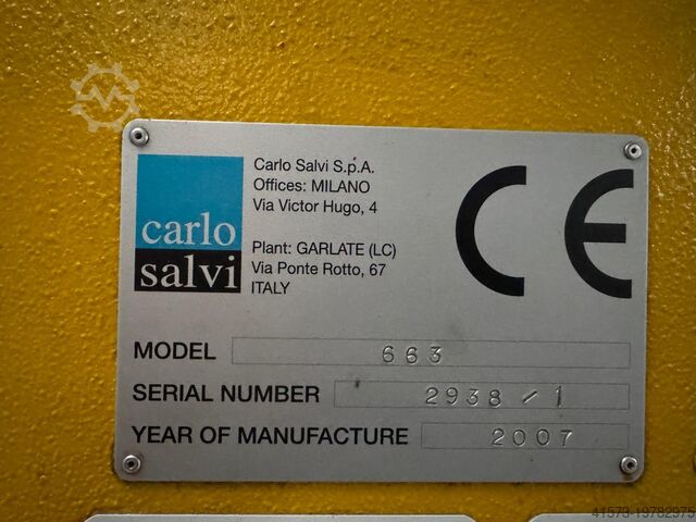6 die - 6 blow transfer header Carlo Salvi 663/TR
