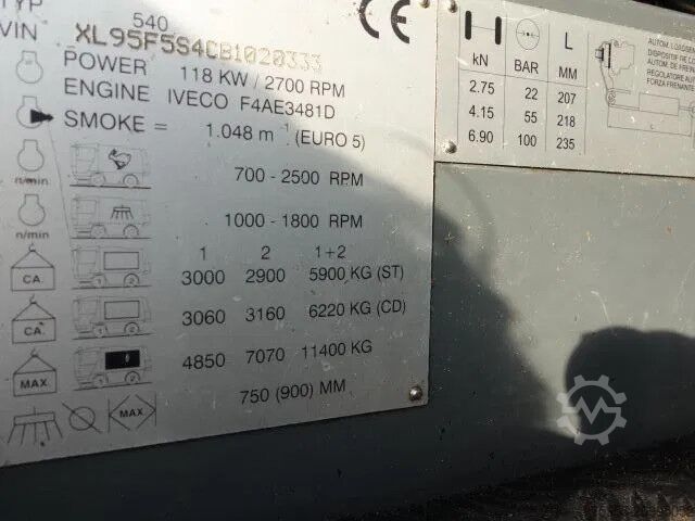 Road sweeper Ravo 540 EURO5