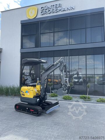 Minibagger Gunter grossmann GG 1600 3 cilinder Kubota