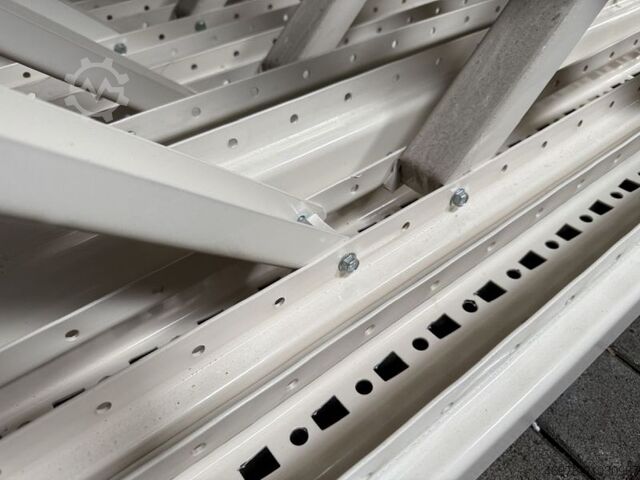 Hochregallager Palettenregalanlage Nedcon NS Regallänge: 14,10 lfm.