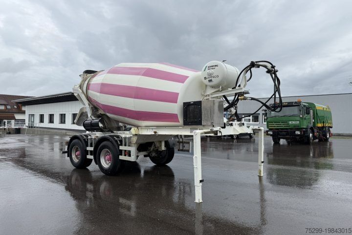 Concrete mixer semitrailer Schwing G AM10FHAC 71/320 10m³