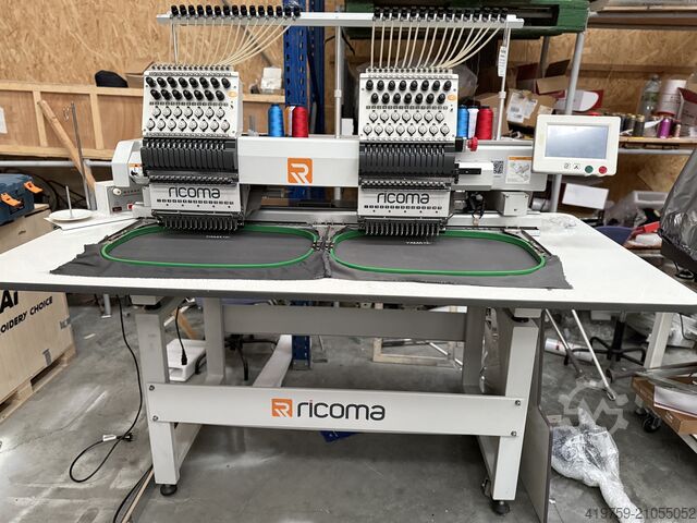 Ricoma 2-Kopf Stickmaschine Ricoma MT-1502