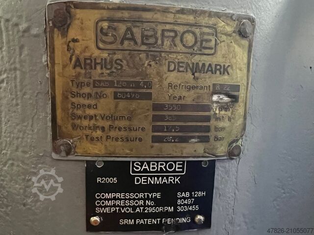 Verdichter Sabroe SAB 128 HF MK1 (Overhauled)