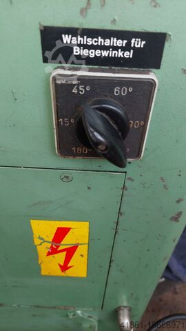 Electro-hydraulic pipe bending machine KRACHT TUBOMAT 48