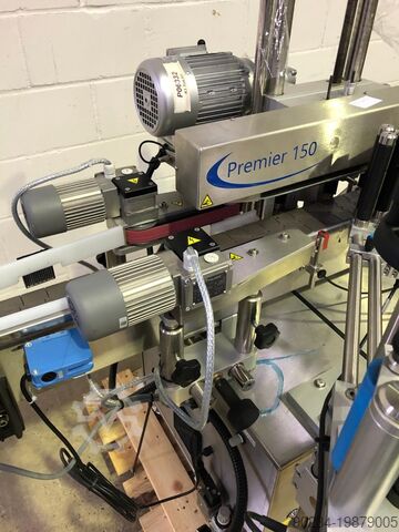 Premier Labelers Modell P150 Manipulationssichere Etikettiermaschine PREMIER LABELERS P150