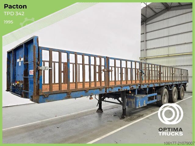 Loading platform Pacton TPD 342 / 2x STUURAS