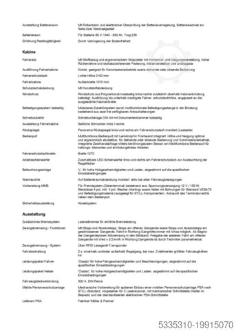 Schmalgangstapler STILL MX-X