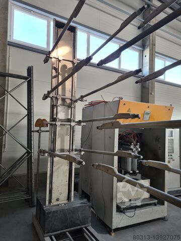 Ausrüstung für die Pulverbeschichtung im Spritzgussverfahren GEMA