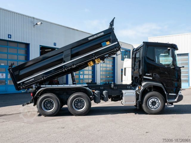 Kipper LKW DAF FAT XFC 530 Meiller Trigenius D316