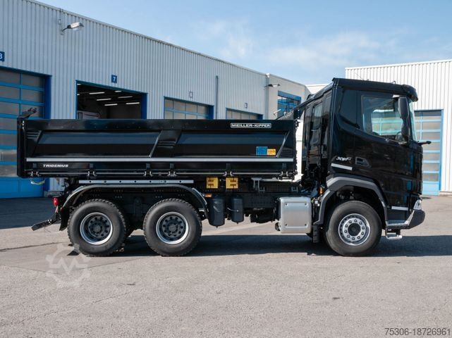 Kipper LKW DAF FAT XFC 530 Meiller Trigenius D316