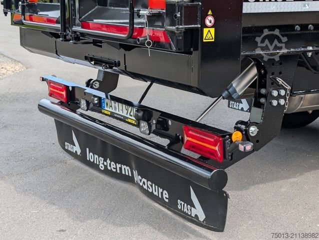 Kipper Auflieger STAS HardoX Stahl 86 m³, Liftachse, ALCOA, MIETEN?