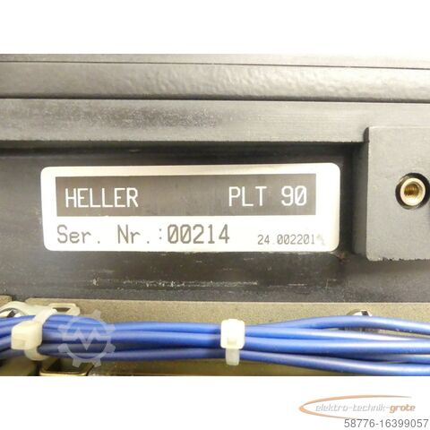 Light component Heller PLT 90 uni-Pro CNC 90 Bedientafel / Panel SN:00214