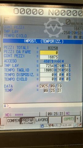 HORIZONTALES BEARBEITUNGSZENTRUM – MAKINO A61-A60 – 2007. MAKINO A61-A60