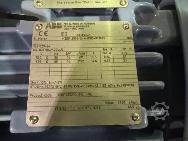 Electric motor ABB M3BP280SMB6