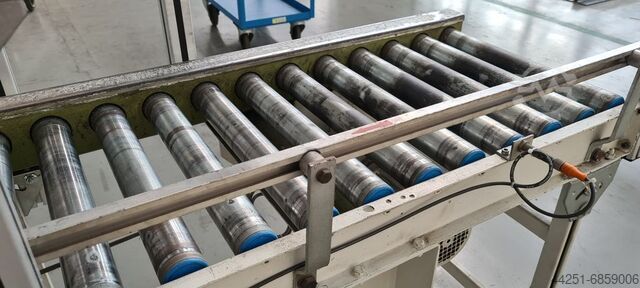 Roller conveyor belt conveyor line, 0.99 m with drive Unbekannt 0,99m