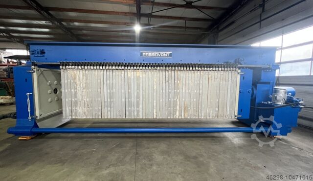 Kammerfilterpresse gebraucht Passavant AX1200