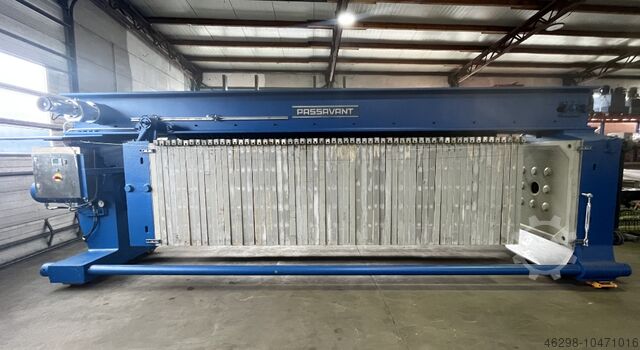 Kammerfilterpresse gebraucht Passavant AX1200