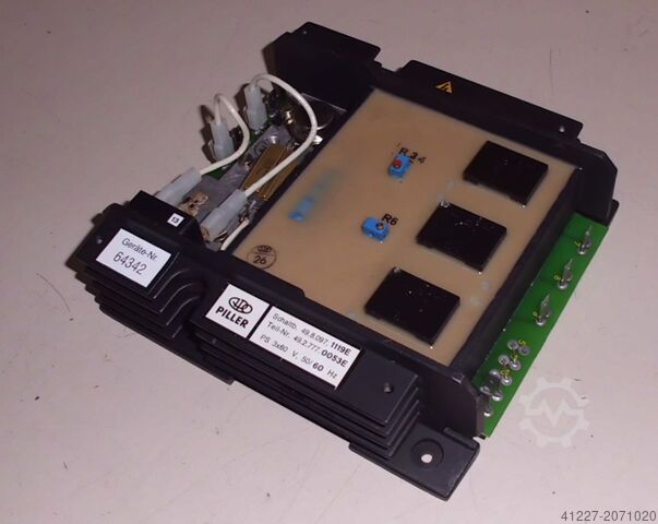 Generator -Spannungsregler Piller PS 3x 60V 50/60 Hz