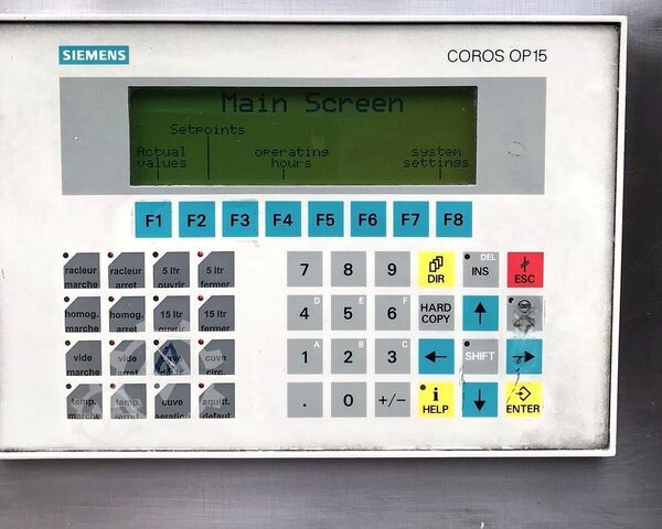 Process plant Fryma MZM / VK 50