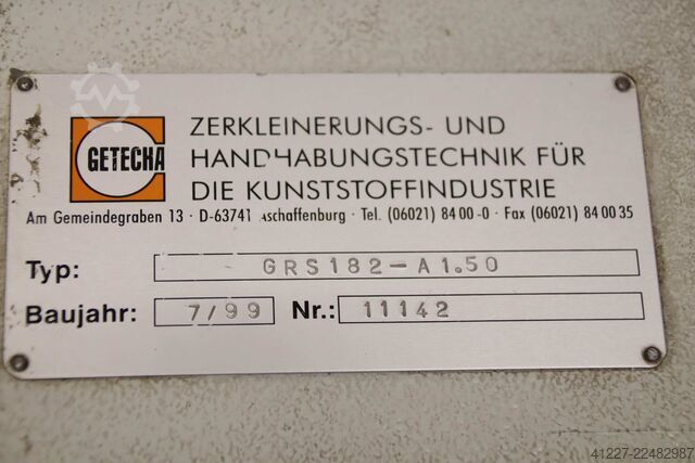 Cutting mill blade set NEW Getecha GRS182-A1.50